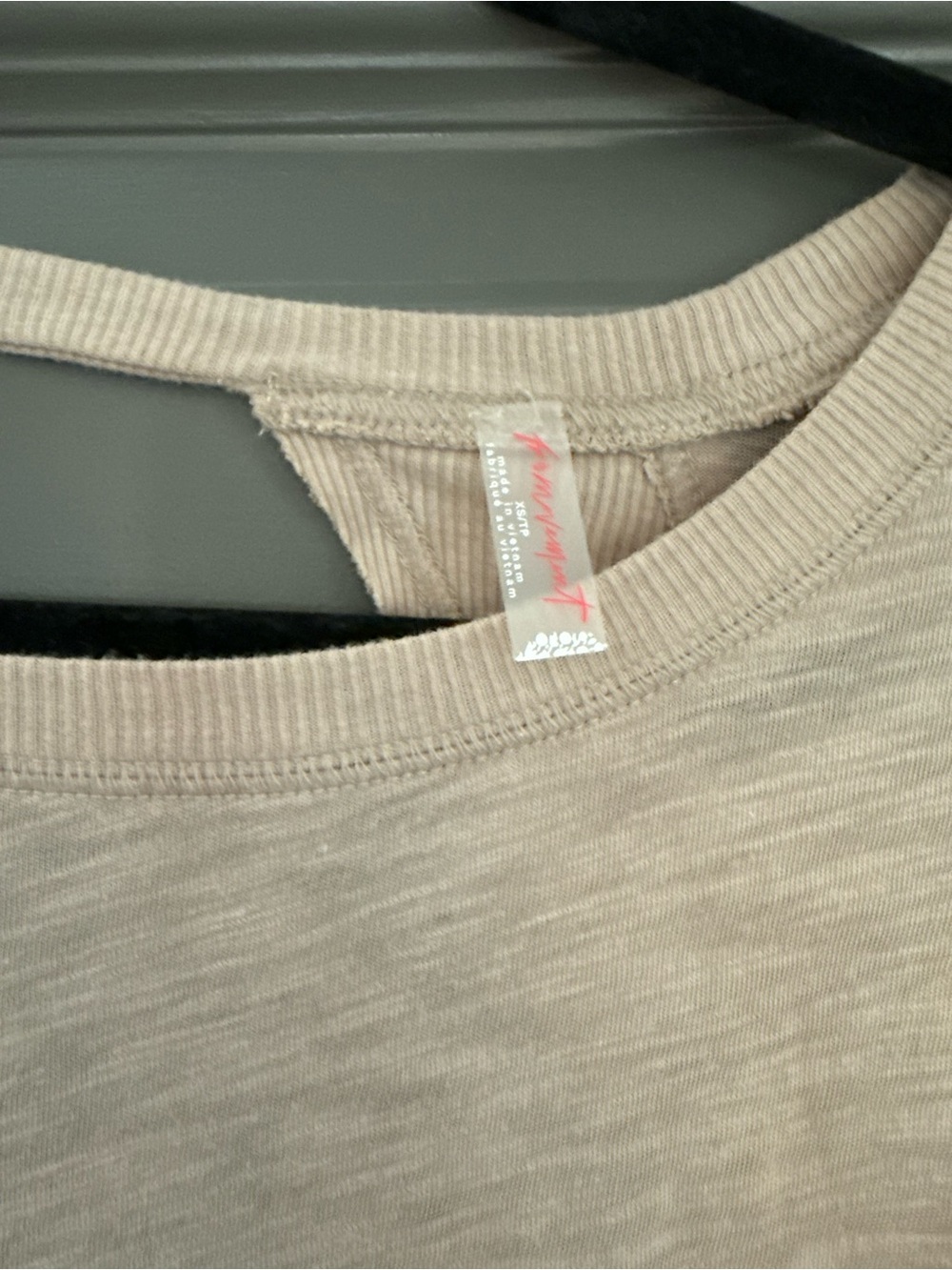 FP Movement by Free People Relaxed Long Sleeve My Time Layer Pullover in Pumice - Picture 4 of 5